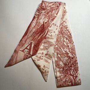 Initial / Letter A Thin Purse Scarf / Hairband / Scarf - #636 / 5 for $70